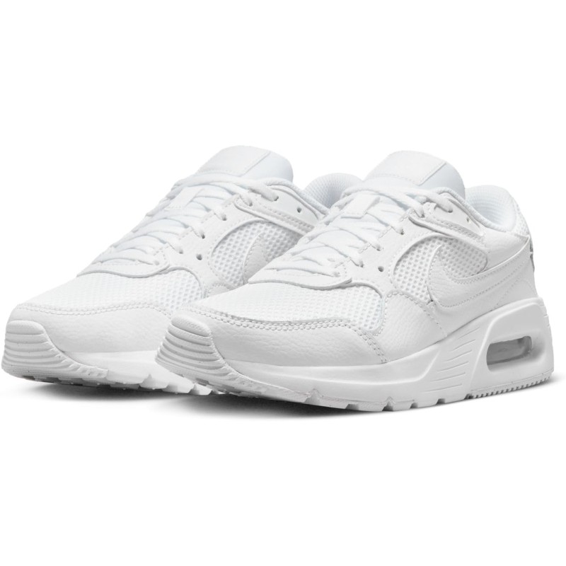 NIKE Air Max Sc Leather, Sneaker Uomo - 35.5 EU White White White Photon Dust NIKE Air Max Sc Leather, Sneaker Uomo - 35.5 EU White White White Photon Dust