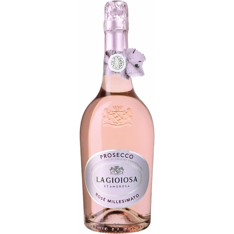 La Gioiosa Prosecco DOC Brut Rosè, 750ml - 750 milliliters rosè La Gioiosa Prosecco DOC Brut Rosè, 750ml - 750 milliliters rosè