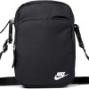 Nike Heritage Borsa sportiva Unisex - Adulto (Pacco da 1) - Taglia unica Black/Black/White
