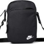 Nike Heritage Borsa sportiva Unisex - Adulto (Pacco da 1) - Taglia unica Black/Black/White