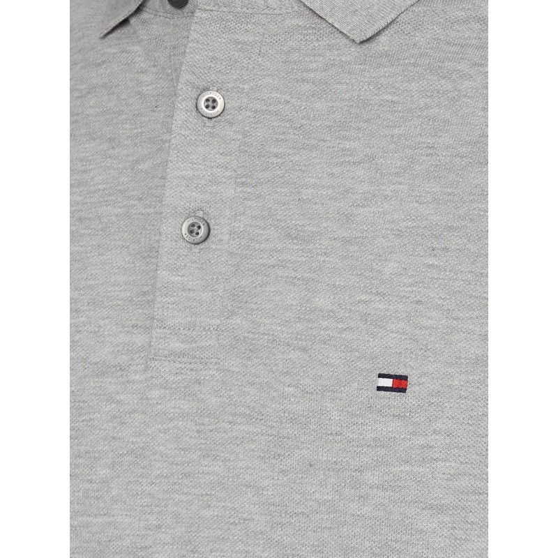Tommy Hilfiger Uomo Maglietta Polo Maniche Corte 1985 Slim Fit - XL Grigio (Light Grey Heather) Tommy Hilfiger Uomo Maglietta Polo Maniche Corte 1985 Slim Fit - XL Grigio (Light Grey Heather)