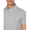 Tommy Hilfiger Uomo Maglietta Polo Maniche Corte 1985 Slim Fit - XL Grigio (Light Grey Heather) Tommy Hilfiger Uomo Maglietta Polo Maniche Corte 1985 Slim Fit - XL Grigio (Light Grey Heather)