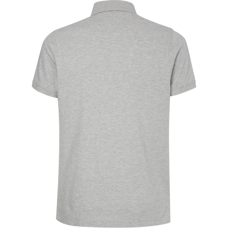Tommy Hilfiger Uomo Maglietta Polo Maniche Corte 1985 Slim Fit - L Grigio (Light Grey Heather) Tommy Hilfiger Uomo Maglietta Polo Maniche Corte 1985 Slim Fit - L Grigio (Light Grey Heather)