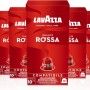 Lavazza, Qualità Rossa, 100 Capsule di Caffè in Alluminio Compatibili con Macchine Nespresso Original, con Note di Cioccolato e Frutta Secca, Arabica e Robusta, Intensità 10/13, Tostatura Media - 100 capsule