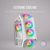 Mars Gaming MC51W, Custodia da Gioco PC ATX, Doppio Vetro Temperato, 5x Ventola RGB 12cm, Bianco Mars Gaming MC51W, Custodia da Gioco PC ATX, Doppio Vetro Temperato, 5x Ventola RGB 12cm, Bianco