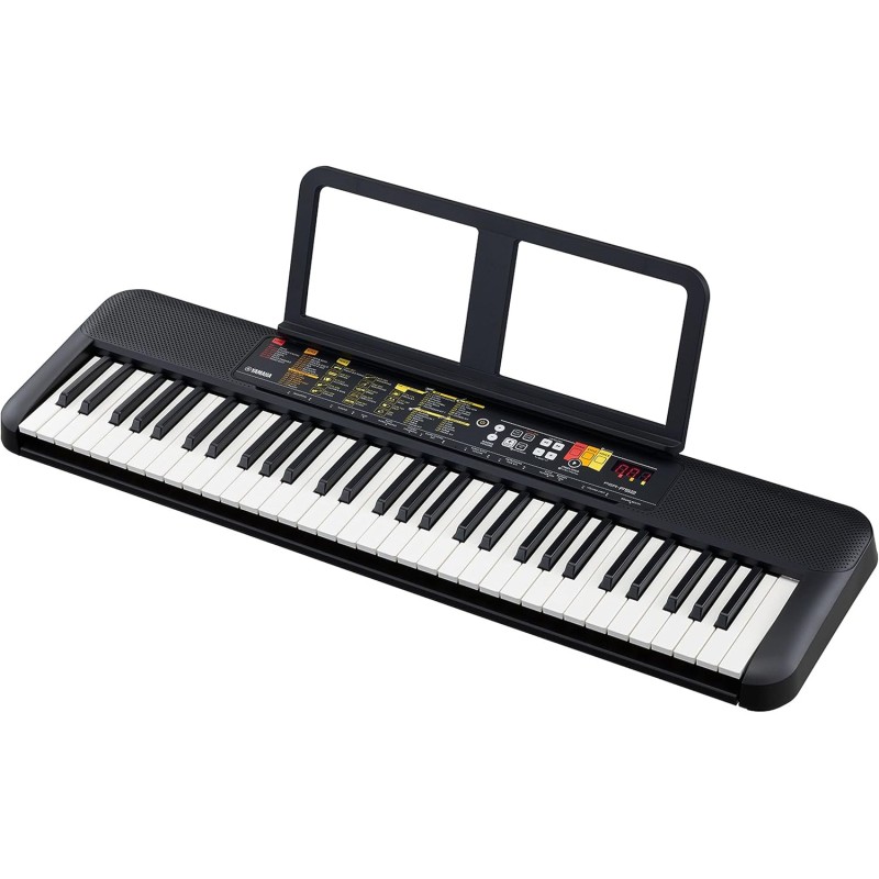 Yamaha Digital Keyboard PSR-F52, Tastiera Digitale Compatta per Principianti con 61 Tasti, 144 Voci Strumentali e 158 Stili di Accompagnamento Yamaha Digital Keyboard PSR-F52, Tastiera Digitale Compatta per Principianti con 61 Tasti, 144 Voci Strumentali e 158 Stili di Accompagnamento