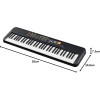 Yamaha Digital Keyboard PSR-F52, Tastiera Digitale Compatta per Principianti con 61 Tasti, 144 Voci Strumentali e 158 Stili di Accompagnamento Yamaha Digital Keyboard PSR-F52, Tastiera Digitale Compatta per Principianti con 61 Tasti, 144 Voci Strumentali e 158 Stili di Accompagnamento
