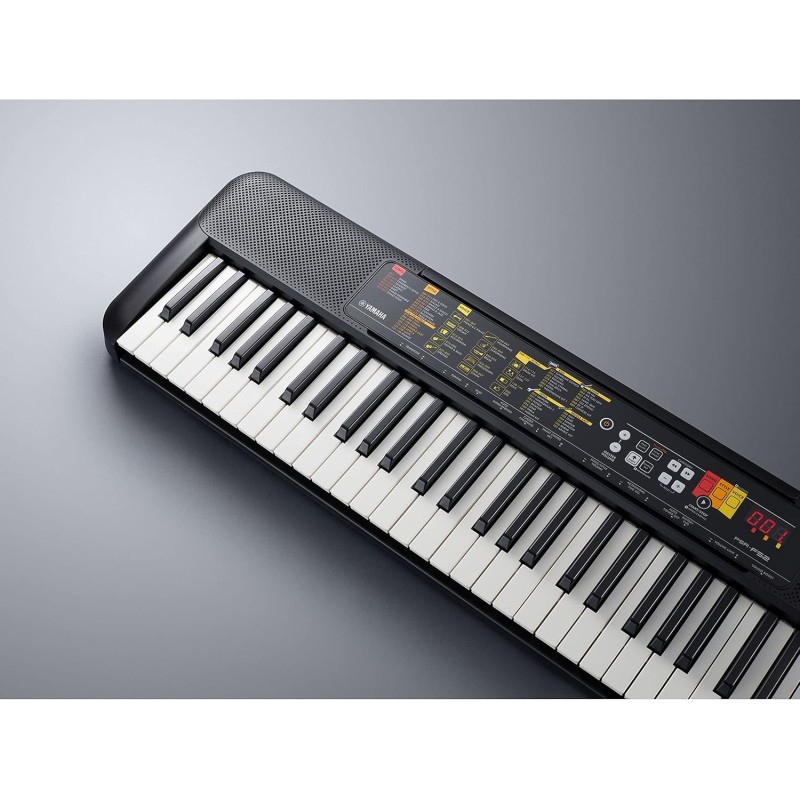 Yamaha Digital Keyboard PSR-F52, Tastiera Digitale Compatta per Principianti con 61 Tasti, 144 Voci Strumentali e 158 Stili di Accompagnamento Yamaha Digital Keyboard PSR-F52, Tastiera Digitale Compatta per Principianti con 61 Tasti, 144 Voci Strumentali e 158 Stili di Accompagnamento