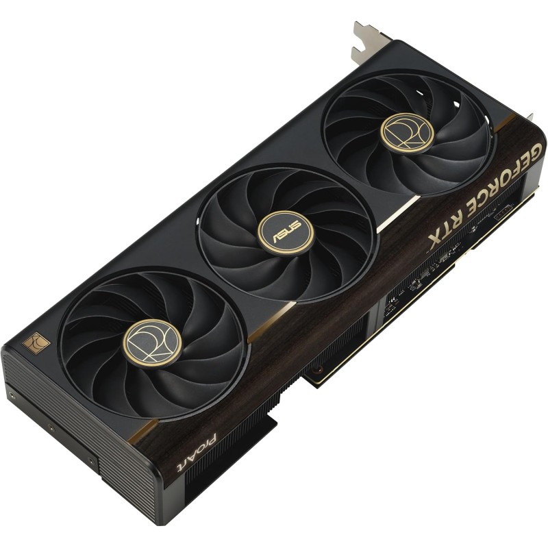 ASUS ProArt NVIDIA GeForce RTX 5080 OC Edition, Scheda Grafica 16 GB GDDR7, 256 Bit, PCIe 5.0, 1 HDMI 2.1, 2 DisplayPort 2.1, 1 USB-C, Software GPU Tweak III, Nero, PROART-RTX5080-O16G - O16 GB ASUS ProArt NVIDIA GeForce RTX 5080 OC Edition, Scheda Grafica 16 GB GDDR7, 256 Bit, PCIe 5.0, 1 HDMI 2.1, 2 DisplayPort 2.1, 1 USB-C, Software GPU Tweak III, Nero, PROART-RTX5080-O16G - O16 GB