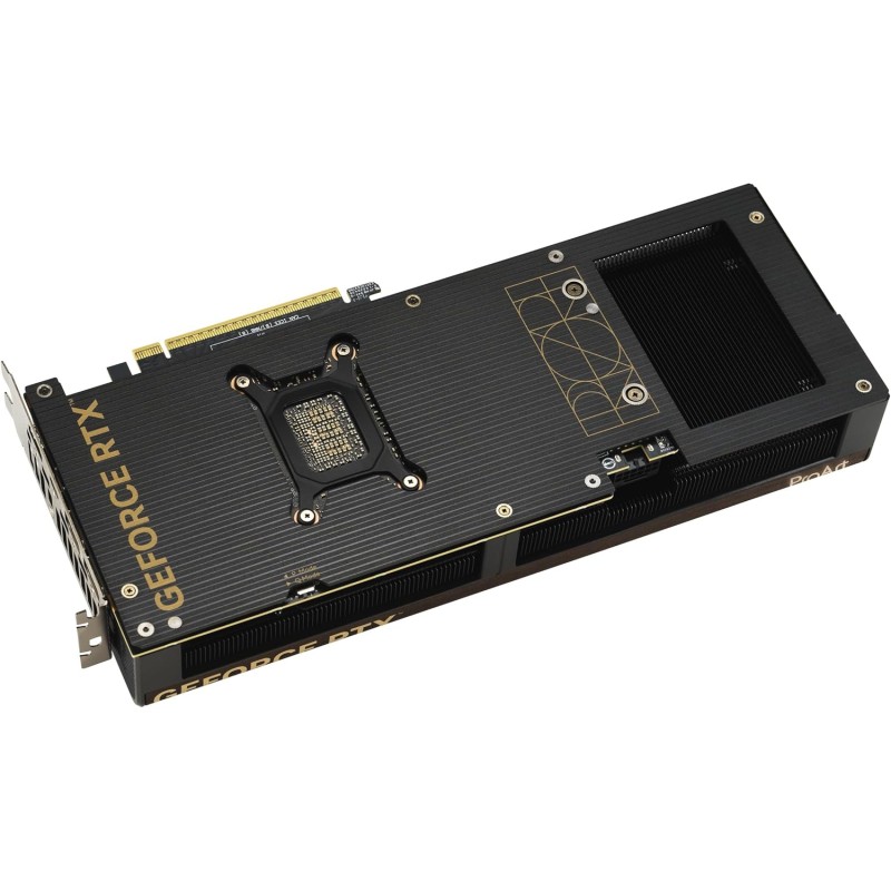 ASUS ProArt NVIDIA GeForce RTX 5080 OC Edition, Scheda Grafica 16 GB GDDR7, 256 Bit, PCIe 5.0, 1 HDMI 2.1, 2 DisplayPort 2.1, 1 USB-C, Software GPU Tweak III, Nero, PROART-RTX5080-O16G - O16 GB ASUS ProArt NVIDIA GeForce RTX 5080 OC Edition, Scheda Grafica 16 GB GDDR7, 256 Bit, PCIe 5.0, 1 HDMI 2.1, 2 DisplayPort 2.1, 1 USB-C, Software GPU Tweak III, Nero, PROART-RTX5080-O16G - O16 GB