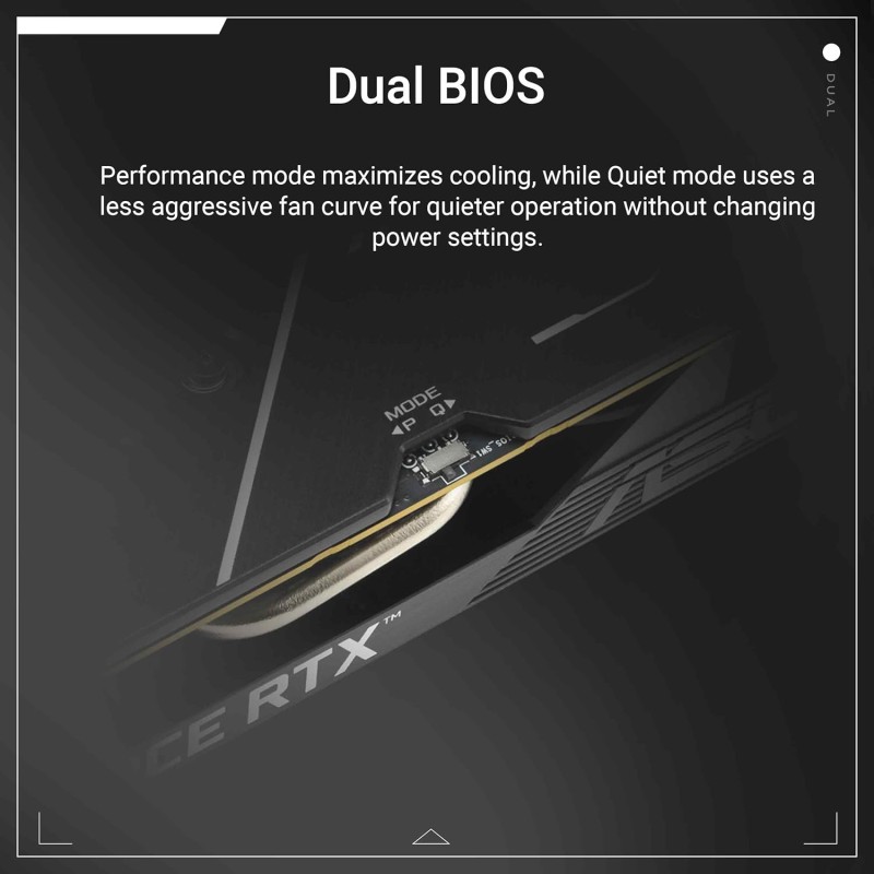 ASUS Dual NVIDIA GeForce RTX 5050 OC Edition, Scheda Grafica 8GB GDDR6, 128 Bit, PCIe 5.0, 2 Ventole Axial-Tech, 1 HDMI 2.1b, 3 DisplayPort 2.1b, Software GPU Tweak III, Nera, DUAL-RTX5050-O8G - RTX 5050 O8 GB