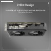 ASUS Dual NVIDIA GeForce RTX 5050 OC Edition, Scheda Grafica 8GB GDDR6, 128 Bit, PCIe 5.0, 2 Ventole Axial-Tech, 1 HDMI 2.1b, 3 DisplayPort 2.1b, Software GPU Tweak III, Nera, DUAL-RTX5050-O8G - RTX 5050 O8 GB