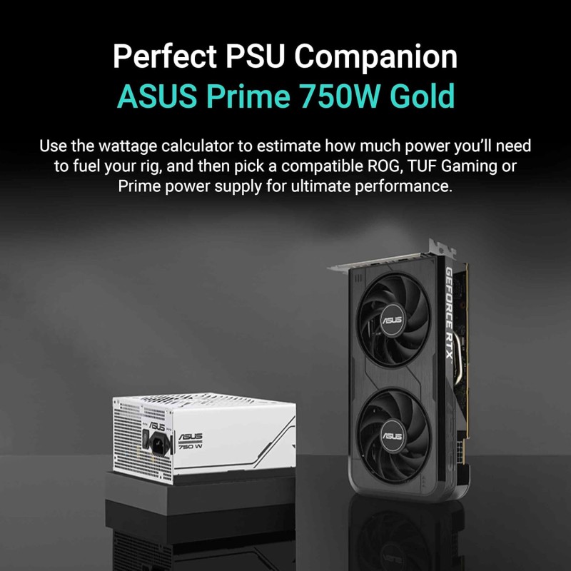 ASUS Dual NVIDIA GeForce RTX 5050 OC Edition, Scheda Grafica 8GB GDDR6, 128 Bit, PCIe 5.0, 2 Ventole Axial-Tech, 1 HDMI 2.1b, 3 DisplayPort 2.1b, Software GPU Tweak III, Nera, DUAL-RTX5050-O8G - RTX 5050 O8 GB