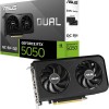 ASUS Dual NVIDIA GeForce RTX 5050 OC Edition, Scheda Grafica 8GB GDDR6, 128 Bit, PCIe 5.0, 2 Ventole Axial-Tech, 1 HDMI 2.1b, 3 DisplayPort 2.1b, Software GPU Tweak III, Nera, DUAL-RTX5050-O8G - RTX 5050 O8 GB