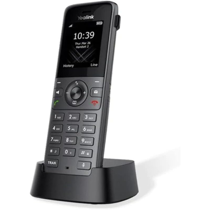 Yealink W73H Telefono IP Nero 2 Linee TFT Wi-Fi