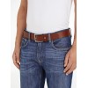 Tommy Hilfiger Uomo Cintura Hampton 4.0 Cintura in Pelle - W80 Marrone (Dark Tan)