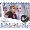 Frozen II Libro dei graffi libro di graffi e album da colorare, con stencil e adesivi glitterati con Anna & ELSA, Activity Book per casa e in viaggio