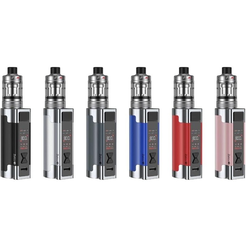 Aspire Zelos 3 Kit Sigaretta Elettronica Svapo 80W con Atomizzatore Nautilus 3 da 4ml (GUNMETAL) Batteria 3200mAh e Coil Nautilus Incluse nella Confezione