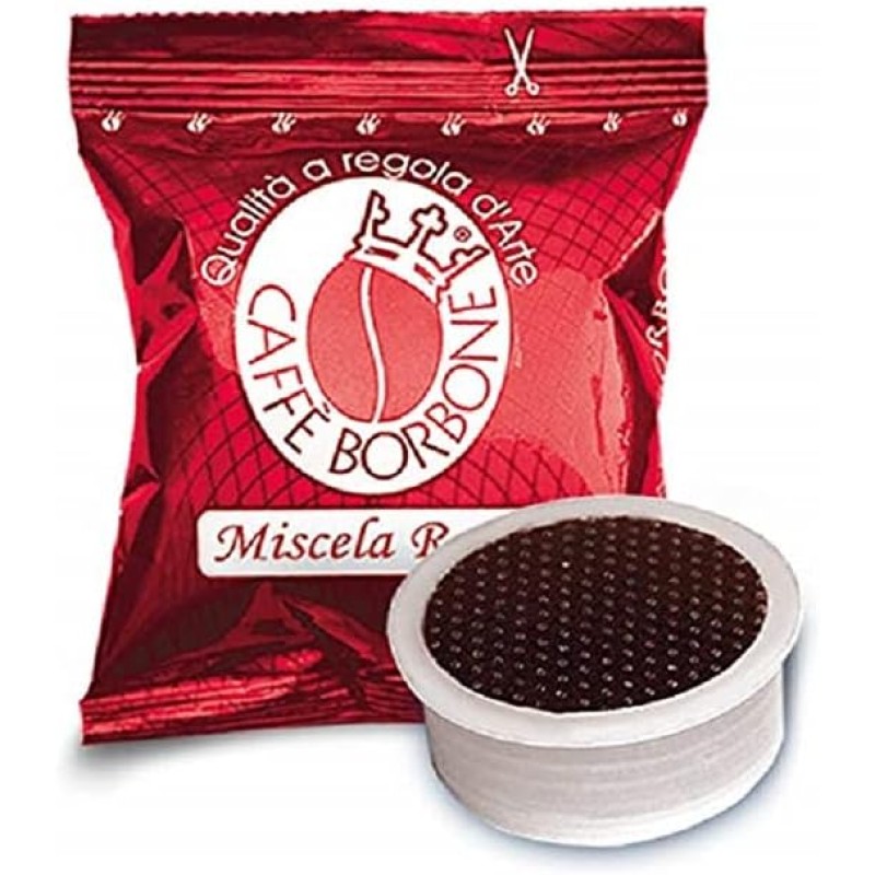 CAFFÈ BORBONE Miscela Blu - 90 Capsule - Compatibili Con Le Macchine Nescafè* Dolce Gusto* & Respresso, Miscela Nera - 100 Capsule - Compatibili Con Le Macchine Ad Uso Domestico Nespresso*