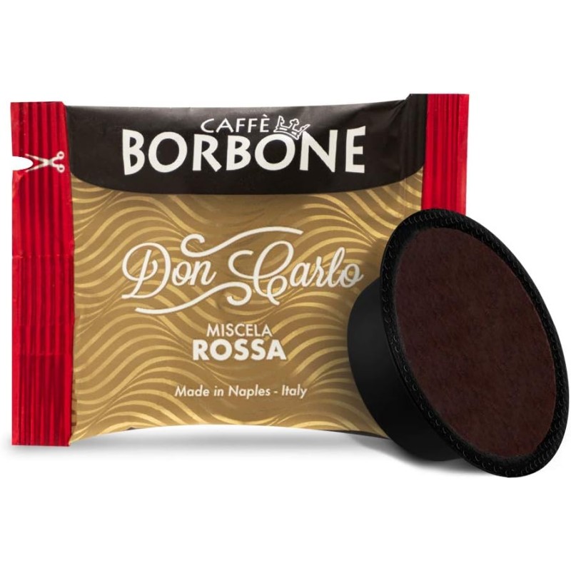 CAFFÈ BORBONE Miscela Blu - 90 Capsule - Compatibili Con Le Macchine Nescafè* Dolce Gusto* & Respresso, Miscela Nera - 100 Capsule - Compatibili Con Le Macchine Ad Uso Domestico Nespresso*