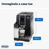 De'Longhi Dinamica Plus ECAM370.70.B Macchina Automatica per caffè in chicchi, LatteCrema System con Caraffa Montalatte Automatica, Schermo FullTouch, Funzione MY, Ampia gamma di ricette, Nero De'Longhi Dinamica Plus ECAM370.70.B Macchina Automatica per caffè in chicchi, LatteCrema System con Caraffa Montalatte Automatica, Schermo FullTouch, Funzione MY, Ampia gamma di ricette, Nero
