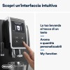 De'Longhi Dinamica Plus ECAM370.70.B Macchina Automatica per caffè in chicchi, LatteCrema System con Caraffa Montalatte Automatica, Schermo FullTouch, Funzione MY, Ampia gamma di ricette, Nero De'Longhi Dinamica Plus ECAM370.70.B Macchina Automatica per caffè in chicchi, LatteCrema System con Caraffa Montalatte Automatica, Schermo FullTouch, Funzione MY, Ampia gamma di ricette, Nero