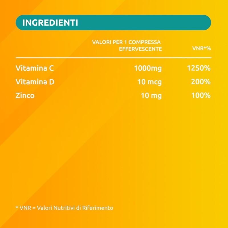 Supradyn Difese Integratore Multivitaminico con Vitamina D3, C, Zinco, Integratore Difese Immunitarie Adulti, Multivitamine per Sistema Immunitario - 30 Compresse Effervescenti Gusto Arancia - 30 unità (Confezione da 1)