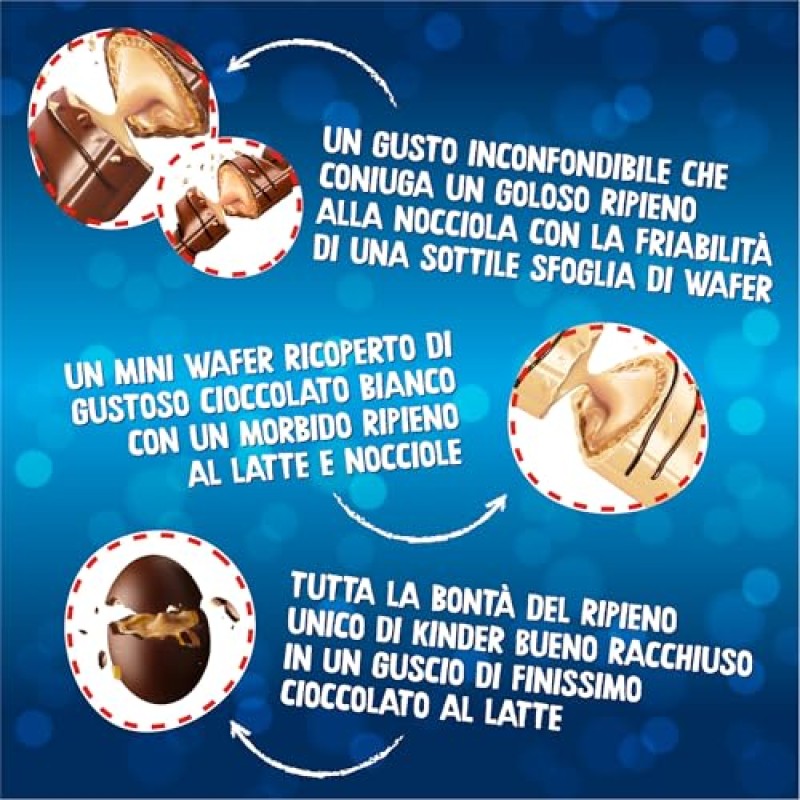 Kinder Bueno Calendario dell'Avvento 181 g