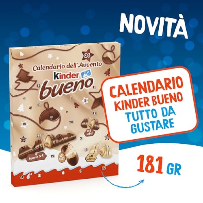 Kinder Bueno Calendario dell'Avvento 181 g