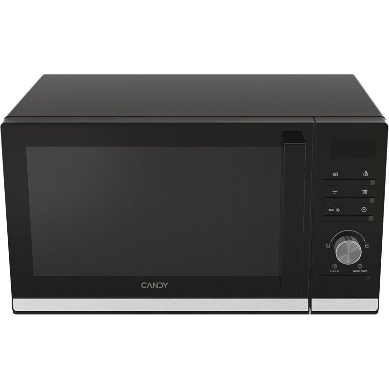 Candy Moderna Forno a Microonde con Grill, 23 Litri, 900W, 40 Programmi, 6 Livelli di Potenza, Funzioni Defrost e Autoclean, App hOn, Libera Installazione, 48,3 x 40,6 x 28,1 cm, Nero - CMGA23TNDB