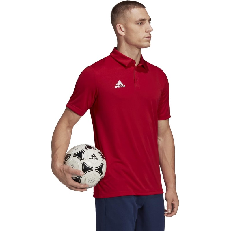 adidas Entrada 22 Polo Shirt Maglietta Uomo (Pacco da 1) - M Team Power Red 2 adidas Entrada 22 Polo Shirt Maglietta Uomo (Pacco da 1) - M Team Power Red 2