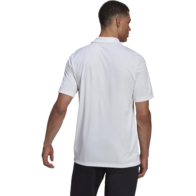 adidas Entrada 22 Polo Shirt Maglietta Uomo (Pacco da 1) - M White adidas Entrada 22 Polo Shirt Maglietta Uomo (Pacco da 1) - M White