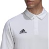 adidas Entrada 22 Polo Shirt Maglietta Uomo (Pacco da 1) - M White adidas Entrada 22 Polo Shirt Maglietta Uomo (Pacco da 1) - M White