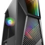 MARSGAMING Mars Gaming MC777, Case da Gioco PC, Infinity Mirror ARGB, Vetro Temperato, 2x Fan Chroma ARGB, Nero