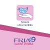 Salviette per l’Igiene Intima degli Anziani - con Estratti di Rosa Centifolia e Tiglio - Azione Riequilibrante - Antiodore - Formato: 60 Salviette - FRIA Senior - 60 unità (Confezione da 1)