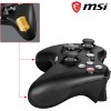 MSI FORCE GC30 V2 Wireless PC Gamepad Controller - 2.4 GHz, batteria Li-Ion 600mAh, coperture D-Pad sostituibili, due motori a vibrazione, USB 2.0 - cablato/wireless - Nero MSI FORCE GC30 V2 Wireless PC Gamepad Controller - 2.4 GHz, batteria Li-Ion 600mAh, coperture D-Pad sostituibili, due motori a vibrazione, USB 2.0 - cablato/wireless - Nero
