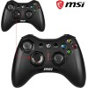 MSI FORCE GC30 V2 Wireless PC Gamepad Controller - 2.4 GHz, batteria Li-Ion 600mAh, coperture D-Pad sostituibili, due motori a vibrazione, USB 2.0 - cablato/wireless - Nero MSI FORCE GC30 V2 Wireless PC Gamepad Controller - 2.4 GHz, batteria Li-Ion 600mAh, coperture D-Pad sostituibili, due motori a vibrazione, USB 2.0 - cablato/wireless - Nero