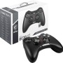 MSI FORCE GC30 V2 Wireless PC Gamepad Controller - 2.4 GHz, batteria Li-Ion 600mAh, coperture D-Pad sostituibili, due motori a vibrazione, USB 2.0 - cablato/wireless - Nero