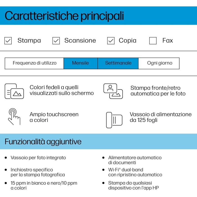 HP ENVY INSPIRE 7924E - Tortora HP ENVY INSPIRE 7924E - Tortora