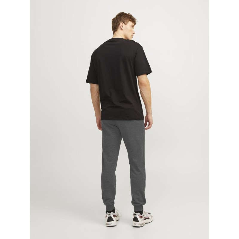 JACK & JONES Sweatpants Regular Fit Sweatpants - L Grigio Scuro Mélange JACK & JONES Sweatpants Regular Fit Sweatpants - L Grigio Scuro Mélange