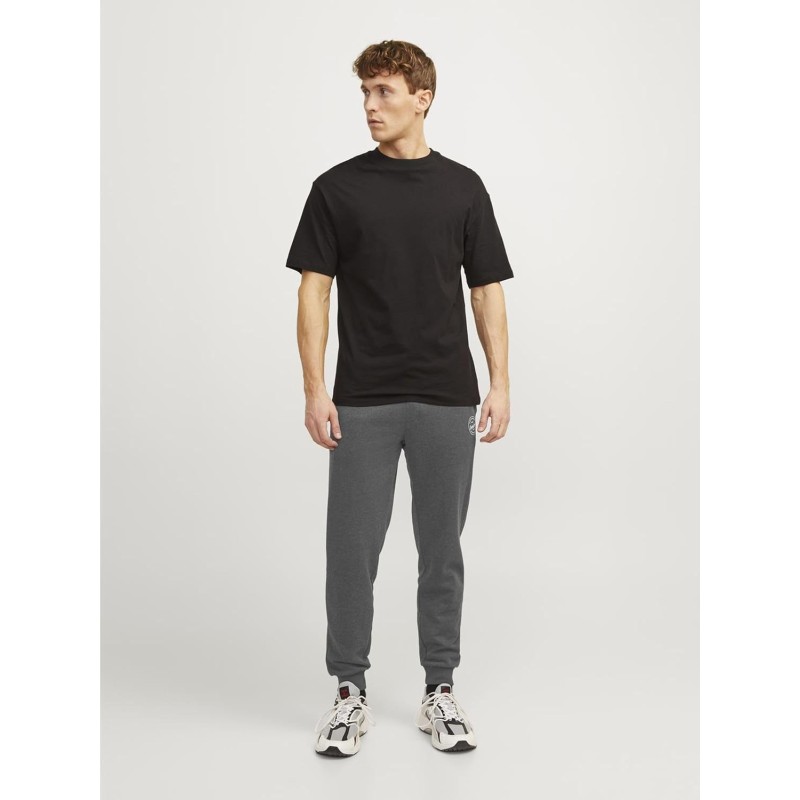 JACK & JONES Sweatpants Regular Fit Sweatpants - L Grigio Scuro Mélange JACK & JONES Sweatpants Regular Fit Sweatpants - L Grigio Scuro Mélange