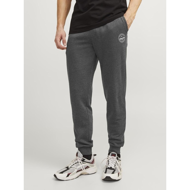 JACK & JONES Sweatpants Regular Fit Sweatpants - M Grigio Scuro Mélange JACK & JONES Sweatpants Regular Fit Sweatpants - M Grigio Scuro Mélange