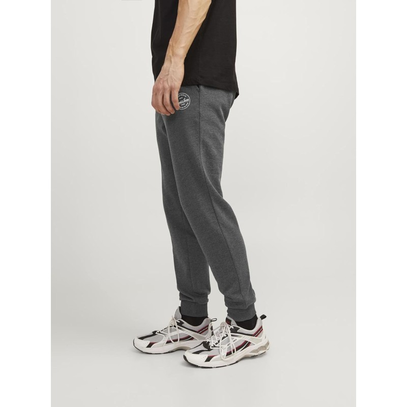 JACK & JONES Sweatpants Regular Fit Sweatpants - M Grigio Scuro Mélange JACK & JONES Sweatpants Regular Fit Sweatpants - M Grigio Scuro Mélange
