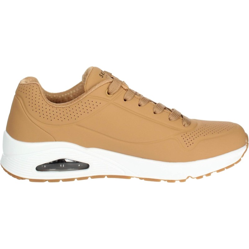 Skechers Uno Stand On Air, Scarpe da Ginnastica Uomo - 45.5 EU Tan Durabuck Trim Skechers Uno Stand On Air, Scarpe da Ginnastica Uomo - 45.5 EU Tan Durabuck Trim