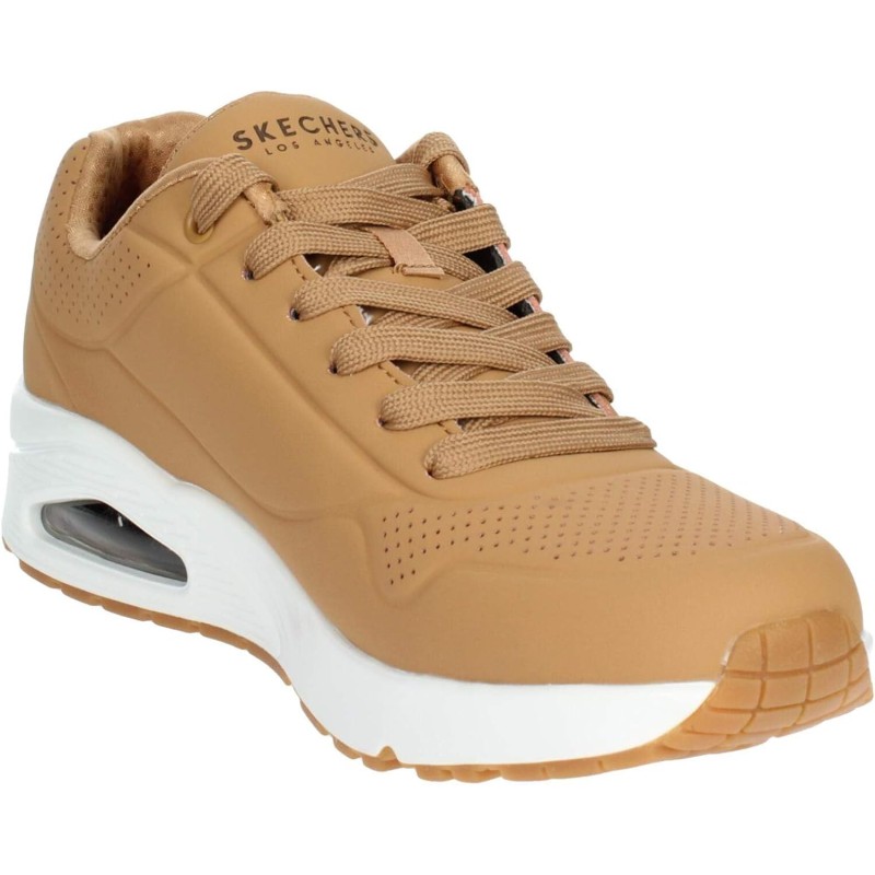 Skechers Uno Stand On Air, Scarpe da Ginnastica Uomo - 45.5 EU Tan Durabuck Trim Skechers Uno Stand On Air, Scarpe da Ginnastica Uomo - 45.5 EU Tan Durabuck Trim