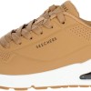 Skechers Uno Stand On Air, Scarpe da Ginnastica Uomo - 45.5 EU Tan Durabuck Trim