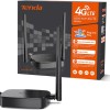 Tenda 4G03 Pro Router 4G LTE Cat4 Wireless N300Mbps, Router WiFi con SIM, Ricarica con Power Bank, Due Antenne Esterne, Porta LAN/WAN, Modem 4G SIM, Senza Configurazione, Plug&Play