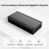 Tenda Switch Ethernet 8 Porte Gigabit, Switch Gigabit 10/100/1000 Mbps, Switch Rete con Indicatore LED, Plug & Play, Mini Formato, Montaggio Desktop o a Parete, Guscio di Plastica (SG108 V4.0) - Switch 8 Porte