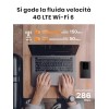 Tenda MF3 Saponetta WiFi con SIM 4G LTE Cat4, Wireless WiFi 6 AX300 Portatile, Batteria Ricaricabile, USB-C Port, WPA3, Hotspot con SIM, Senza Configurazione, Plug&Play