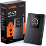 Tenda (Nuovo) MF6 Saponetta WiFi con SIM CAT 4 150Mbps, Wi-Fi 6 AX300Mbps, Router WiFi con SIM Portatile, Schermo LCD a Colori, Batteria Ricaricabile, USB-C Porta, Carica con Powerbank, Plug & Play